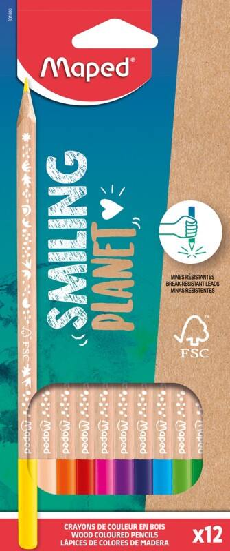 Maped Buntstifte Farbig assortiert 12 Stück