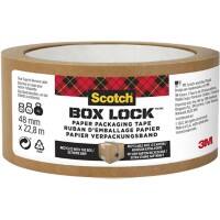 Scotch Box Lock Papier Verpackungsklebeband Braun Zehr Stark 48 (B) mm x 22,8 m (L) 127 Microns