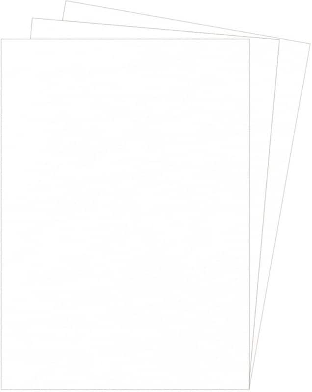 Fellowes Einbanddeckel DIN A4 Weiss 5370104 100 Stück