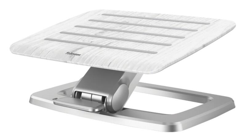 Fellowes Hana Höhenverstellbar Fußstütze 450 x 360 x 175 mm Grau, Weiß