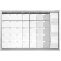 magnetoplan Monatsplaner 1249512HS Quer Weiß 92 x 62,5 cm