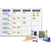 magnetoplan Wandplaner 1240498 Weiß 120 x 90 cm