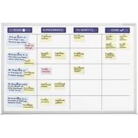 magnetoplan Wandplaner 1240698 Magnetisch Weiß 180 x 120 cm