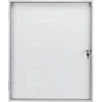 magnetoplan Abschließbarer Schaukasten 1215000 Weiß 61 x 73 cm