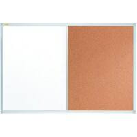 Tableau mixte Franken ValueLine Magnétique Liège, Acier Laqué Simple face 90 (L) x 60 (H) cm