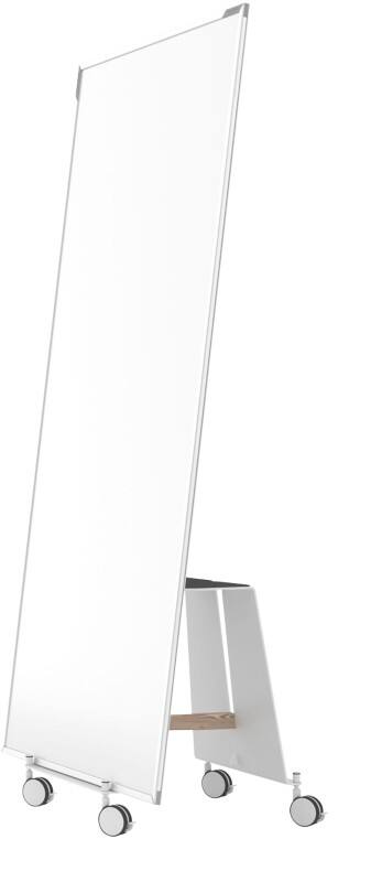 Tableau blanc magnetoplan Autoportant Magnétique Acier Laqué Double face 90 (L) x 178 (H) cm