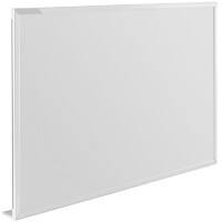 Tableau blanc magnetoplan Montage mural Magnétique Émail Single 90 (l) x 100 (H) cm