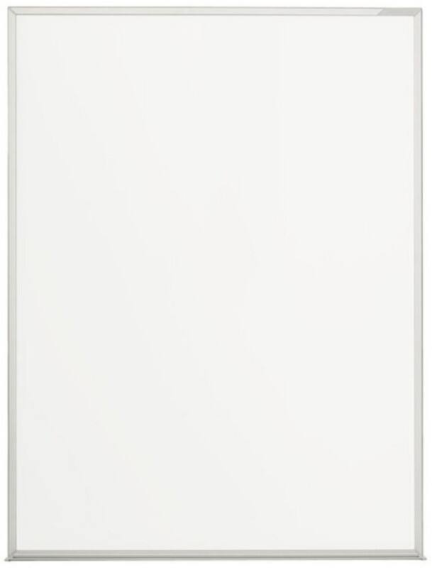 magnetoplan Magnetisches Whiteboard Wandmontiert Magnetisch Emaille Einseitig 90 (B) x 120 (H) cm