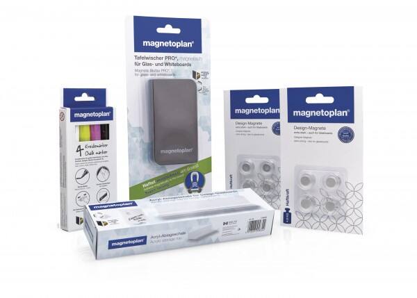 Accesoires pour tableau magnétique en verre magnetoplan Assortiment 1346050