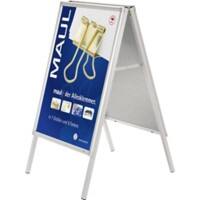 Maul Kundenstopper A1 Aluminium Silber