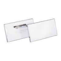 Badge nominatif DURABLE 800119 Transparent 100 Unités