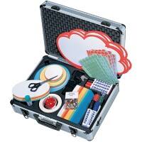 Franken Präsentationskoffer COMPACT Silber 43 x 12 cm