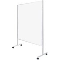 Tableau de présentation magnetoplan Non Magnétique Autoportant Émail 120 (l) x 180 (H) cm Blanc