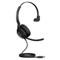 Jabra Evolve2 Verkabelt Mono Headset Kopfbügel USB Schwarz