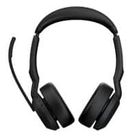 Jabra Evolve2 Verkabelt / Kabellos Stereo Headset Kopfbügel Ja USB Ja Schwarz