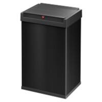 Hailo Big-Box Swing L Papierkorb 35 L Schwarz Kunststoff, Stahl
