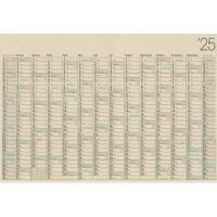 Kalender GHP14GL 2026 Papier Gelb Deutsch