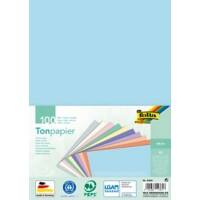 Papier de création Folia Pastel A4 Assortiment 130 g/m² 100 Feuilles