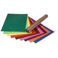 Folia Bastelpapier Transparentpapier Farbig Assortiert 42 g/m² 82509 100 Blatt