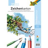 Folia Zeichenkarton Weiss Karton A3 200 g/m² 8700 25 Blatt