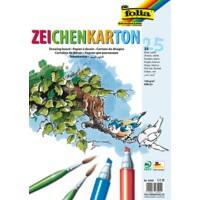 Folia Zeichenkarton Weiss Karton A3 120 g/m² 8400