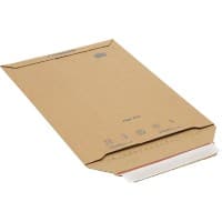 RAJA Suprawell Versandtasche Kraftpapier 330 (B) x 234 (H) mm Braun 100 Stück