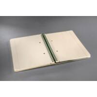 Sigel Conceptum Spiral-Notizbuch Nature Edition A5+ Punktkariert Seitlich gebunden Kunststoffeinband Perforiert 160 Seiten Hellbraun, beige 
