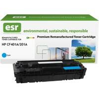 Toner esr compatible avec HP 201A CF401A Cyan