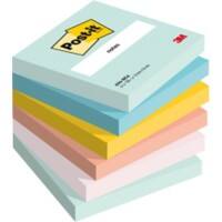 Post-it Haftnotizen Beachside Colour Collection 76 x 76 cm 6 Stück à 100 Blatt 