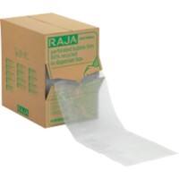 RAJA Luftpolsterfolienspender 320 mm (B) x 50 m (L) Transparent Recycelt 80%