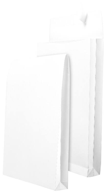 Pochettes à soufflet Viking E4 Bande adhésive Blanc 400 (l) x 280 (H) mm Sans Fenêtre 150 g/m² 100 Unités