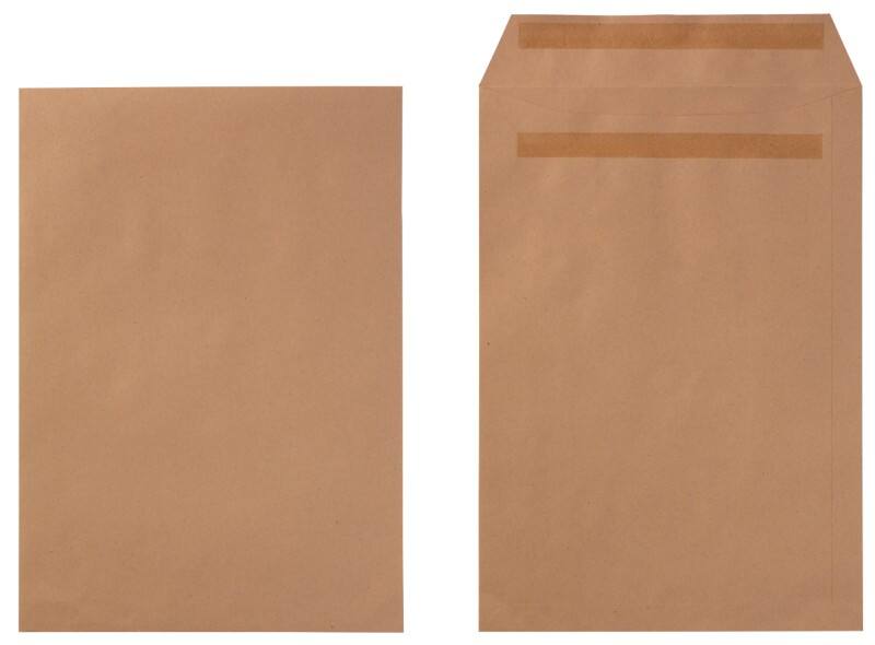 Enveloppes Viking C4 Autocollante Brun 229 (l) x 324 (H) mm Sans Fenêtre 100 g/m² 250 Unités