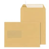 Enveloppes Viking Avec fenêtre C5 Bande adhésive Brun 90 g/m2 229 (l) x 162 (h) mm 500 Unités