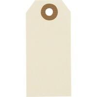 RAJA Étiquettes américaines Carton Beige 3,8 x 8 cm 1000 Unités