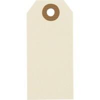 RAJA Étiquettes américaines Carton Beige 5,1 x 10 cm 1000 Unités