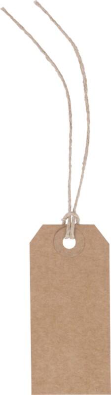 Raja Etiketten ETIC38KB Braun 38 mm 1000 Stück