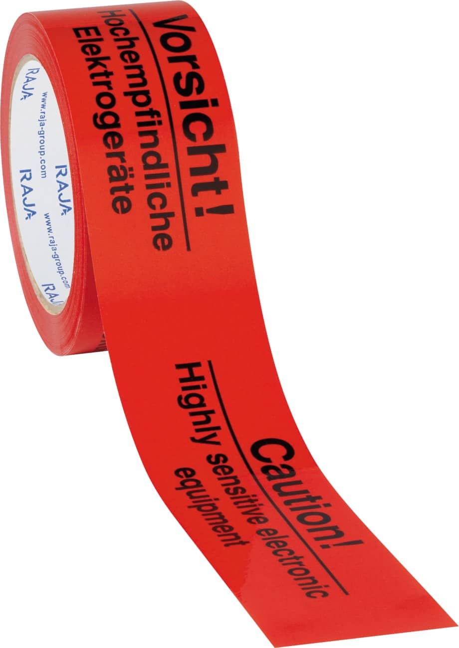 Raja Signalklebeband RWEPP504 Rot 50 mm