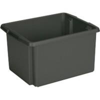 Boîte de rangement Sunware 32 L PP (Polypropylène) Anthracite 46 x 25 x 36 cm