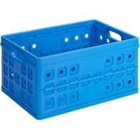 Boîte pliante Sunware 46 L PP (Polypropylène) Bleu 54 x 26,5 x 38 cm