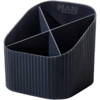 HAN X-LOOP Stifthalter 17248-13 PP (Polypropylen) Schwarz 111 mm (B) x 111 mm (T) x 105 mm (H)