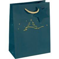 Sac cadeau Sigel Bleu pétrole 17 x 9 x 23 cm 5 Unités