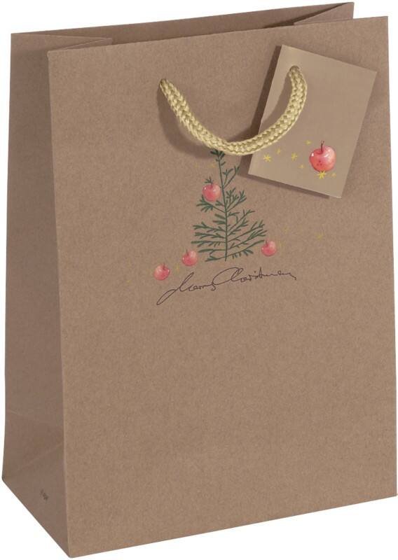 Sigel Geschenktasche GT041 Braun 17 x 9 x 23 cm 5 Stück