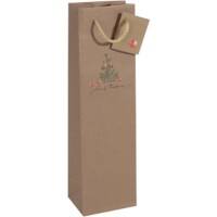 Sac cadeau Sigel Brun 10 x 8 x 35 cm 5 Unités