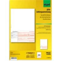 Mandat de prélèvement Sigel ZV672 A4 240 feuilles