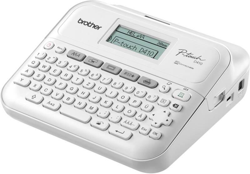 Imprimante d’étiquettes Brother P-touch PTD410VPRG1 QWERTY