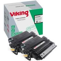 Toner Viking 55X compatible CE255XD Noir 2 unités