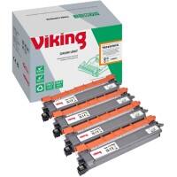 Viking TN-243CMYK Kompatibel Brother Tonerkartusche Cyan, Gelb, Magenta, Schwarz Multipack 4 Stück