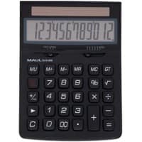 Calculatrice de bureau MAUL ECO 850 Affichage 12 chiffres Noir