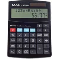 Calculatrice de bureau Maul Business Pro 24 chiffres Noir Solare, Batterie MTL 800