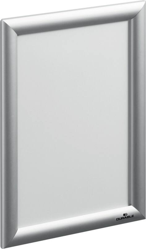 DURABLE A4 Klapprahmen Aluminium 479623 24 (B) x 1,2 (T) x 32,9 (H) cm